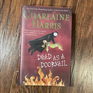 Dead As A Doornail Charlaine Harris True Blood Vampire Goth Horror Halloween